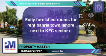 Residential Property for Rent in Bahria Town, Lahore - (BP-75856)