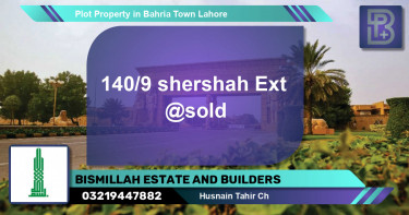 Residential Plot for Sale in Bahria Town, Lahore - (BP-76031)