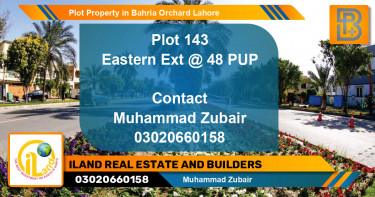 Residential Plot for Sale in Bahria Orchard, Lahore - (BP-76054)