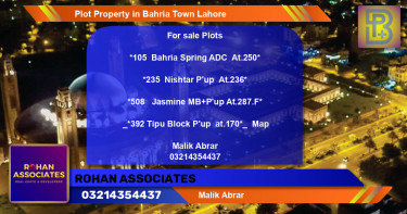 Residential Plot for Sale in Bahria Town, Lahore - (BP-76076)