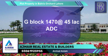Residential Plot for Sale in Bahria Orchard, Lahore - (BP-76082)