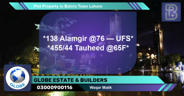 Residential Plot for Sale in Bahria Town, Lahore - (BP-76122)