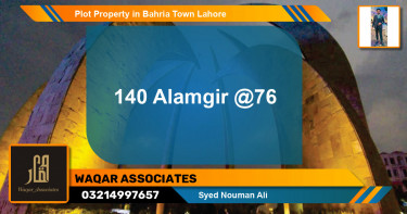 Residential Plot for Sale in Bahria Town, Lahore - (BP-76129)