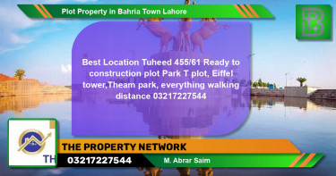 Residential Plot for Sale in Bahria Town, Lahore - (BP-76134)