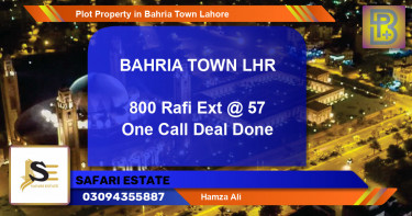 Residential Plot for Sale in Bahria Town, Lahore - (BP-76149)