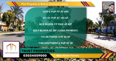Residential Plot for Sale in Bahria Orchard, Lahore - (BP-76179)