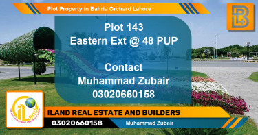 Residential Plot for Sale in Bahria Orchard, Lahore - (BP-76268)