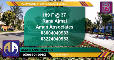 Residential Plot for Sale in Bahria Orchard, Lahore - (BP-76312)