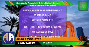 Commercial Property for Sale in Bahria Orchard, Lahore - (BP-76313)