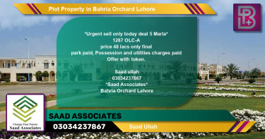 Residential Plot for Sale in Bahria Orchard, Lahore - (BP-76331)
