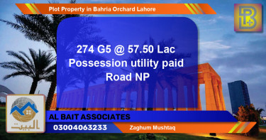 Residential Plot for Sale in Bahria Orchard, Lahore - (BP-76350)