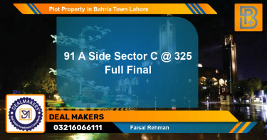 Residential Plot for Sale in Bahria Town, Lahore - (BP-76414)