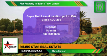 Residential Plot for Sale in Bahria Town, Lahore - (BP-76418)