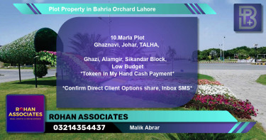 Residential Plot for Sale in Bahria Orchard, Lahore - (BP-76445)