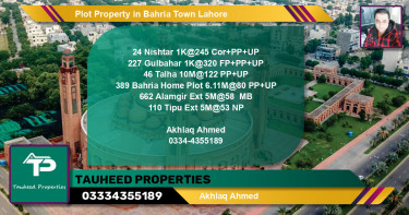 Residential Plot for Sale in Bahria Town, Lahore - (BP-76461)
