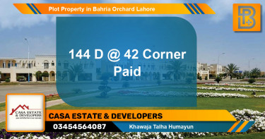 Residential Plot for Sale in Bahria Orchard, Lahore - (BP-76467)