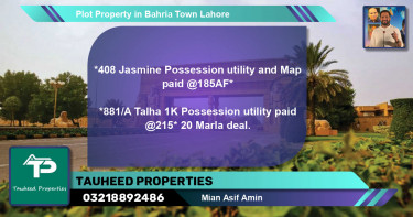 Residential Plot for Sale in Bahria Town, Lahore - (BP-76498)