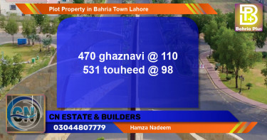Residential Plot for Sale in Bahria Town, Lahore - (BP-76678)