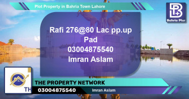 Residential Plot for Sale in Bahria Town, Lahore - (BP-76703)