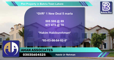 Residential Plot for Sale in Bahria Town, Lahore - (BP-76714)