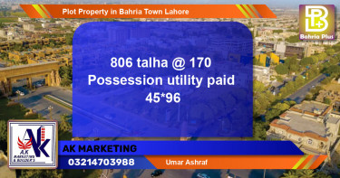 Residential Plot for Sale in Bahria Town, Lahore - (BP-76727)