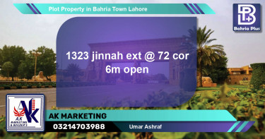 Residential Plot for Sale in Bahria Town, Lahore - (BP-76733)