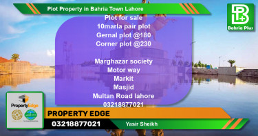 Residential Plot for Sale in Bahria Town, Lahore - (BP-76767)
