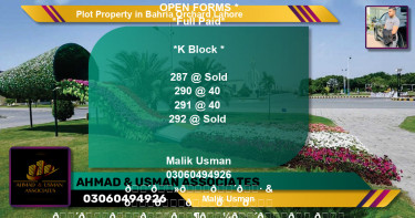 Residential Plot for Sale in Bahria Orchard, Lahore - (BP-76781)