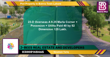 Residential Plot for Sale in Bahria Town, Lahore - (BP-76786)