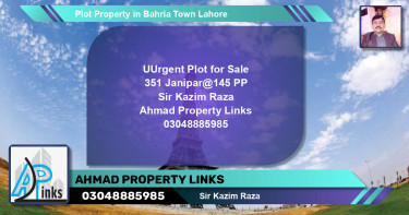 Residential Plot for Sale in Bahria Town, Lahore - (BP-76854)
