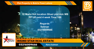 Residential Plot for Sale in Bahria Town, Lahore - (BP-76926)