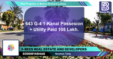Residential Plot for Sale in Bahria Orchard, Lahore - (BP-77001)