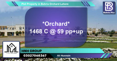 Residential Plot for Sale in Bahria Orchard, Lahore - (BP-77015)