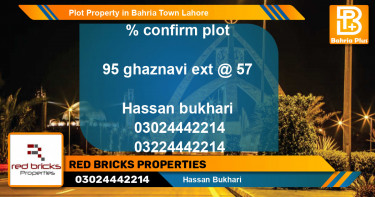 Residential Plot for Sale in Bahria Town, Lahore - (BP-77064)
