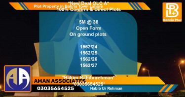 Residential Plot for Sale in Bahria Town, Lahore - (BP-77127)