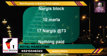 Residential Plot for Sale in Bahria Town, Lahore - (BP-77158)