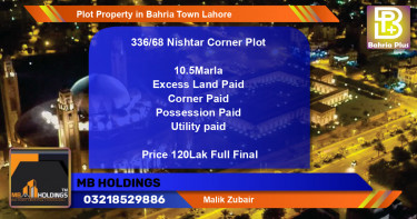 Residential Plot for Sale in Bahria Town, Lahore - (BP-77174)