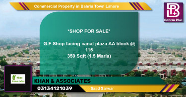 Commercial Property for Sale in Bahria Town, Lahore - (BP-77283)