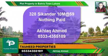 Residential Plot for Sale in Bahria Town, Lahore - (BP-77287)