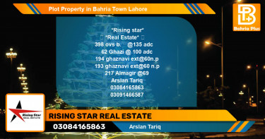 Residential Plot for Sale in Bahria Town, Lahore - (BP-77349)