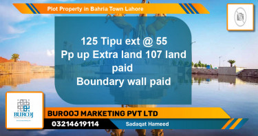 Residential Plot for Sale in Bahria Town, Lahore - (BP-77386)