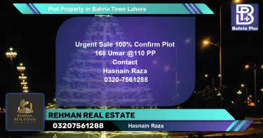 Residential Plot for Sale in Bahria Town, Lahore - (BP-77412)