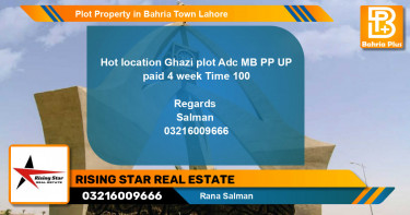 Residential Plot for Sale in Bahria Town, Lahore - (BP-77431)