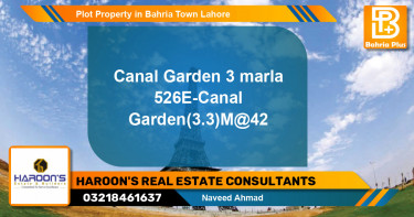 Residential Plot for Sale in Bahria Town, Lahore - (BP-77514)