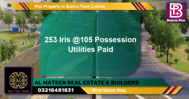 Residential Plot for Sale in Bahria Town, Lahore - (BP-77522)