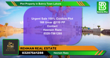 Residential Plot for Sale in Bahria Town, Lahore - (BP-77534)