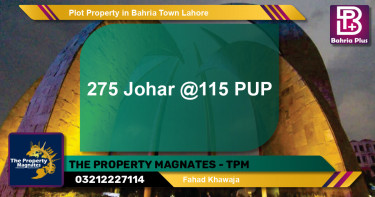Residential Plot for Sale in Bahria Town, Lahore - (BP-77626)