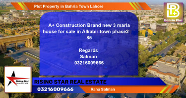 Residential Plot for Sale in Bahria Town, Lahore - (BP-77657)