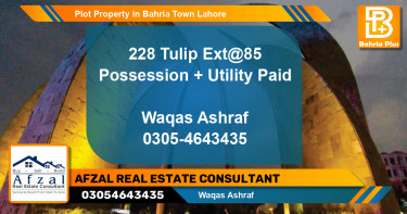Residential Plot for Sale in Bahria Town, Lahore - (BP-77683)