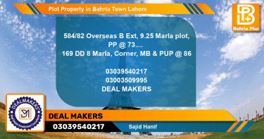 Residential Plot for Sale in Bahria Town, Lahore - (BP-77689)